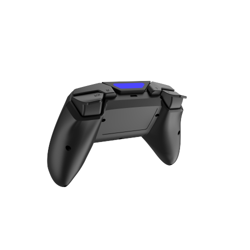 Manette PS4 à distance noire transparente Bluetooth